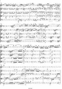 Beispielseite Piccolo-Quintett op. 26, Lienau Beispielseite Piccolo-Quintett