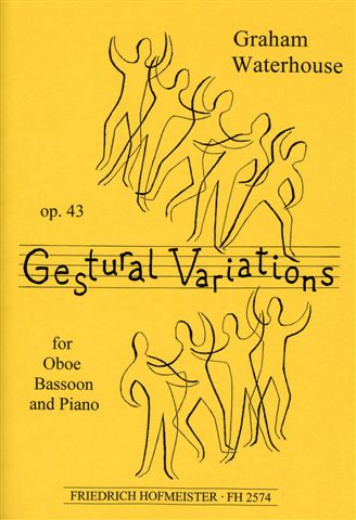 Gestural Variations, Titelseite Hofmeister
